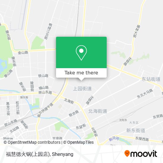 福慧德火锅(上园店) map