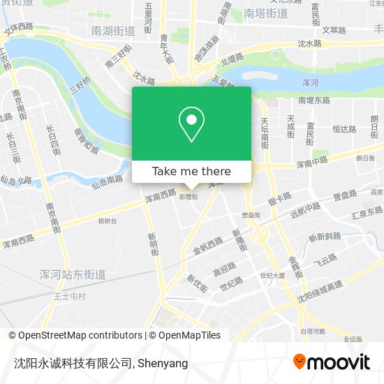 沈阳永诚科技有限公司 map