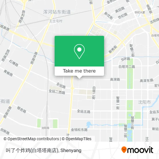 叫了个炸鸡(白塔塔南店) map