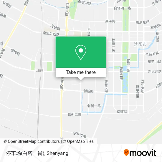 停车场(白塔一街) map