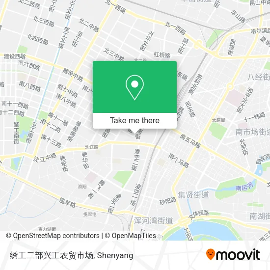 绣工二部兴工农贸市场 map