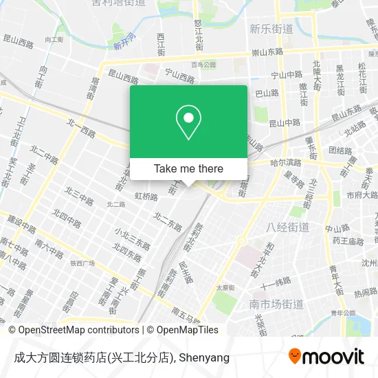 成大方圆连锁药店(兴工北分店) map