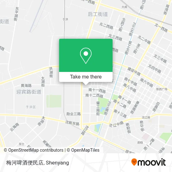 梅河啤酒便民店 map