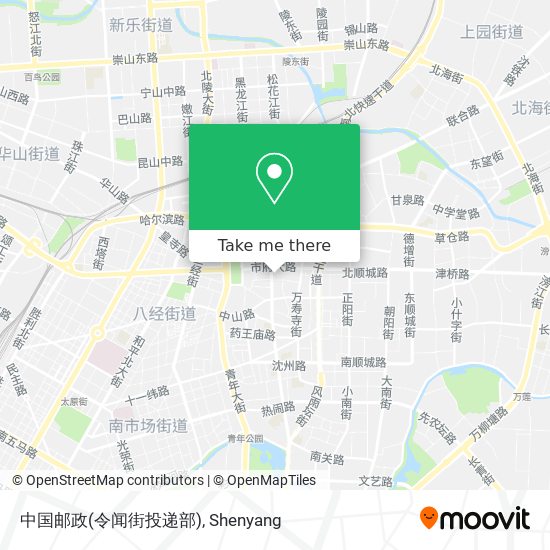 中国邮政(令闻街投递部) map