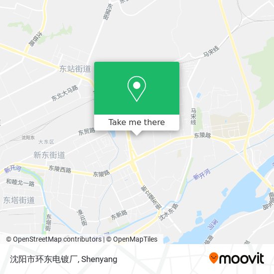 沈阳市环东电镀厂 map