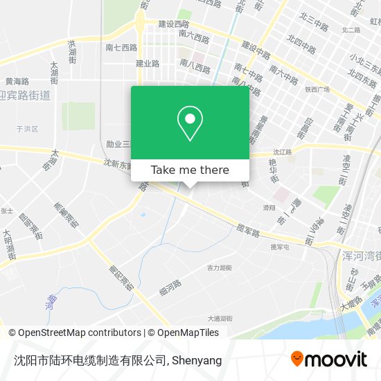 沈阳市陆环电缆制造有限公司 map