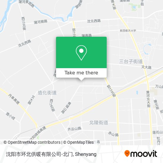 沈阳市环北供暖有限公司-北门 map
