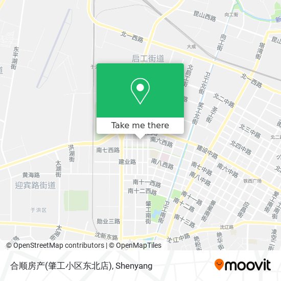 合顺房产(肇工小区东北店) map