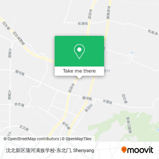 沈北新区蒲河满族学校-东北门 map