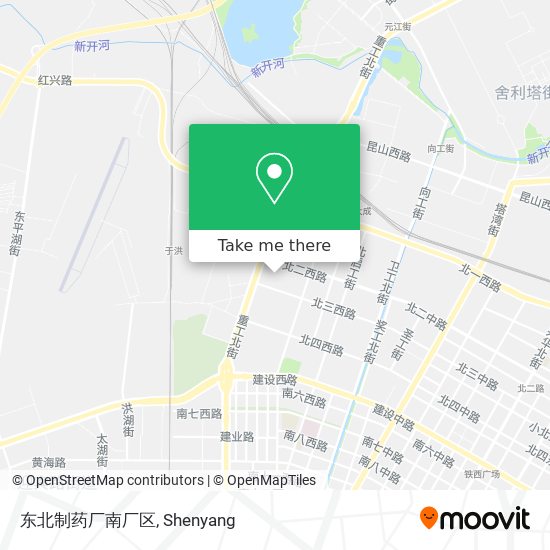 东北制药厂南厂区 map