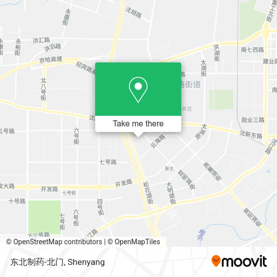 东北制药-北门 map