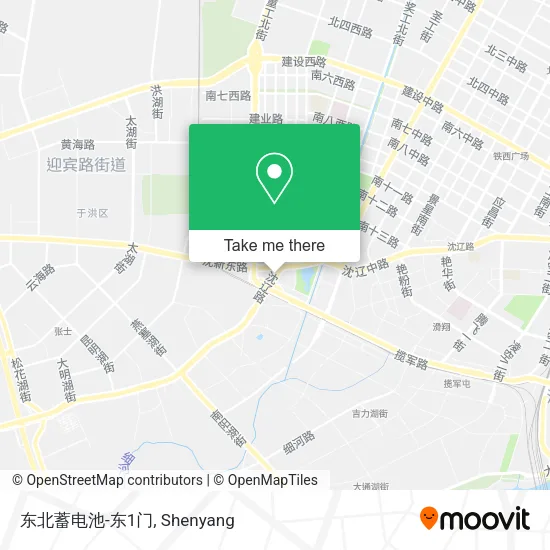 东北蓄电池-东1门 map