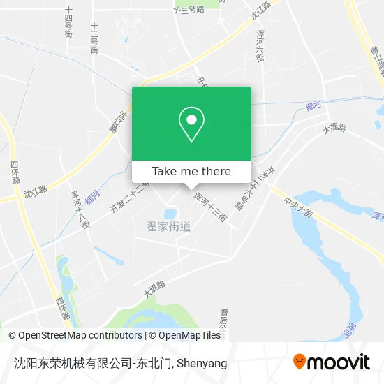 沈阳东荣机械有限公司-东北门 map