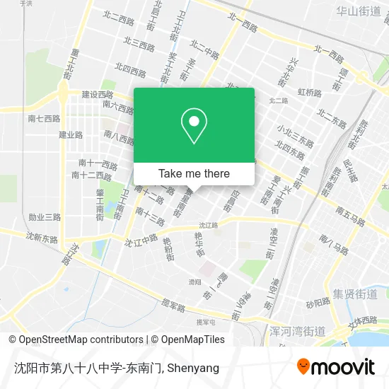 沈阳市第八十八中学-东南门 map