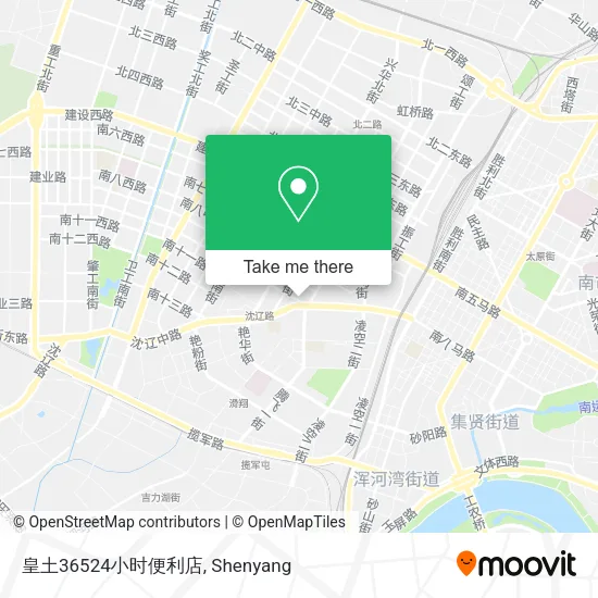 皇土36524小时便利店 map