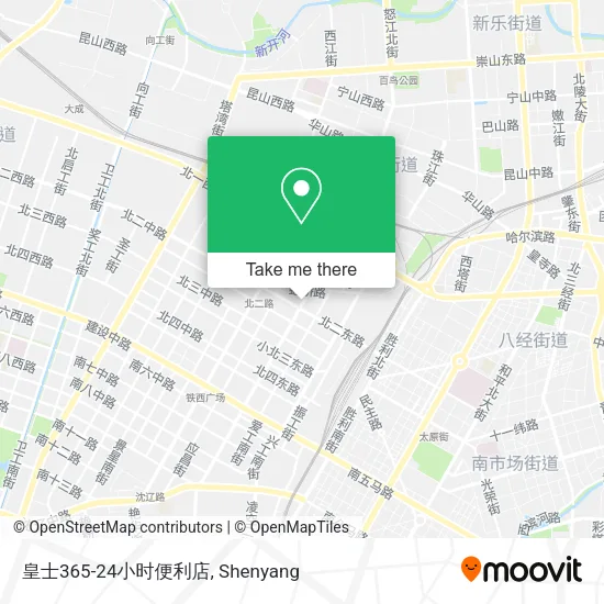 皇士365-24小时便利店 map