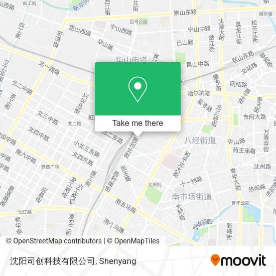 沈阳司创科技有限公司 map