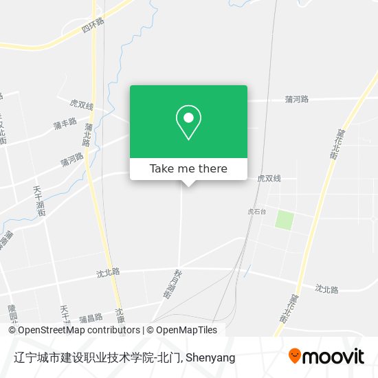 辽宁城市建设职业技术学院-北门 map