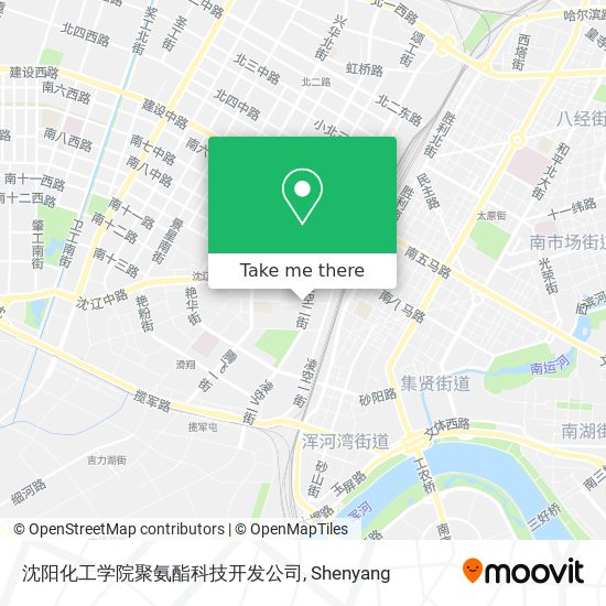 沈阳化工学院聚氨酯科技开发公司 map