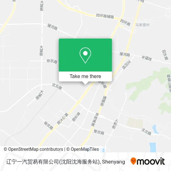 辽宁一汽贸易有限公司(沈阳沈海服务站) map