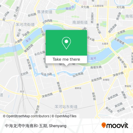 中海龙湾中海雍和-五期 map