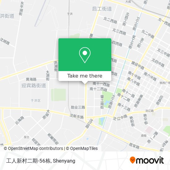 工人新村二期-56栋 map