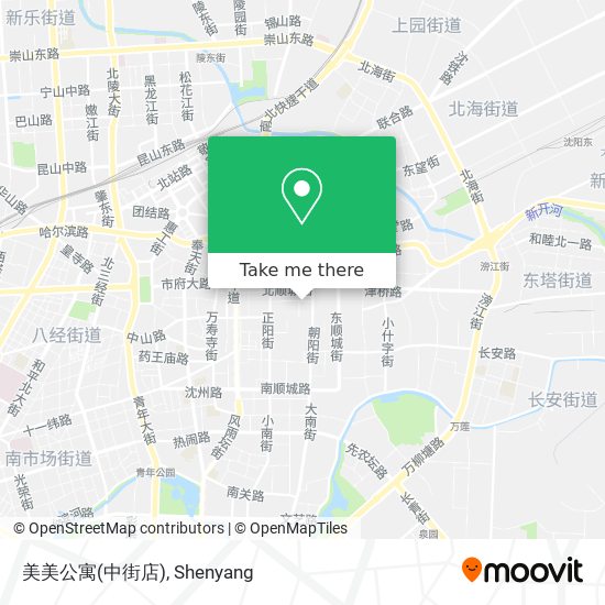 美美公寓(中街店) map
