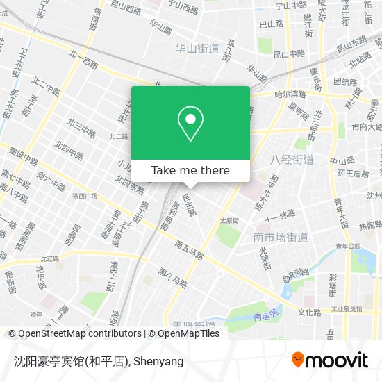 沈阳豪亭宾馆(和平店) map