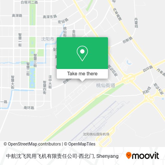 中航沈飞民用飞机有限责任公司-西北门 map