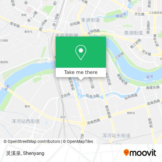 灵溪泉 map