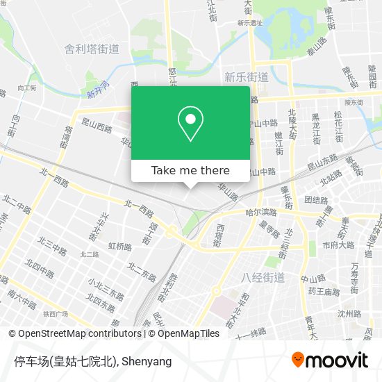 停车场(皇姑七院北) map