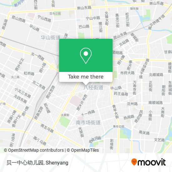 贝一中心幼儿园 map