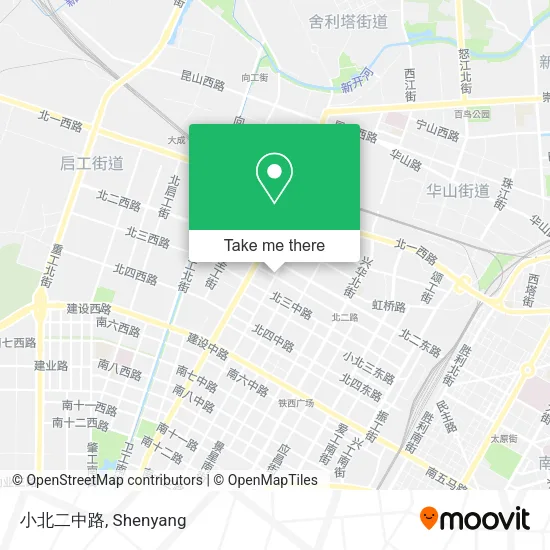 小北二中路 map