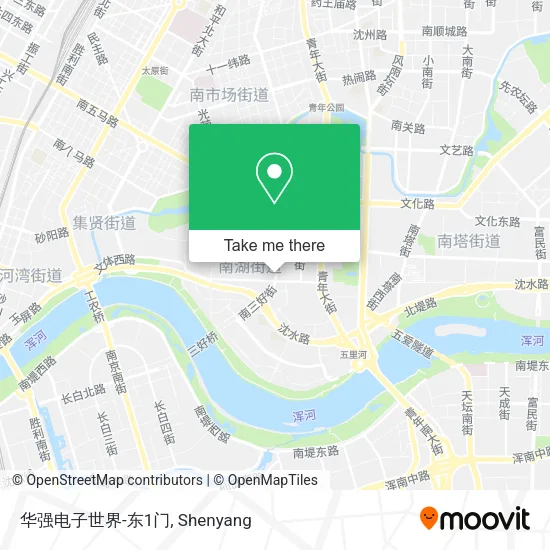 华强电子世界-东1门 map