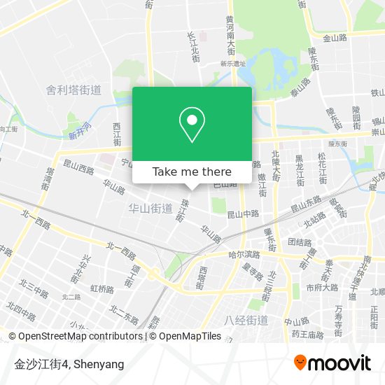 金沙江街4 map