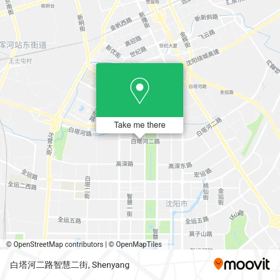 白塔河二路智慧二街 map