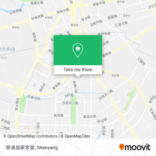 香满居家常菜 map