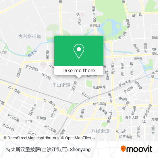 特莱斯汉堡披萨(金沙江街店) map