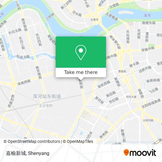 嘉榆新城 map