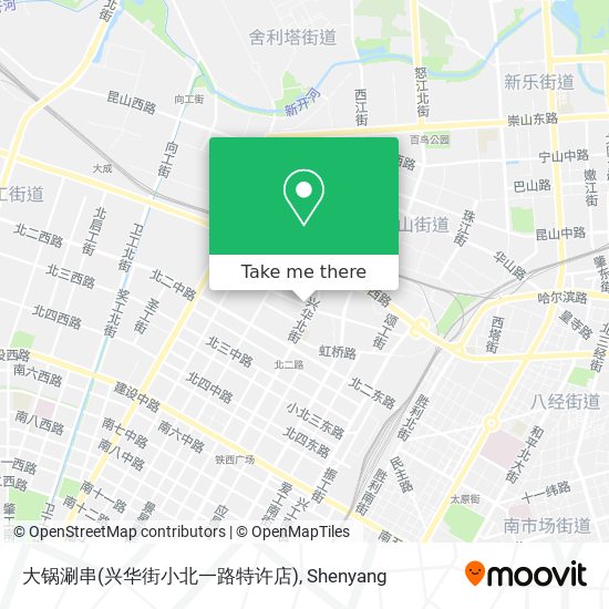 大锅涮串(兴华街小北一路特许店) map