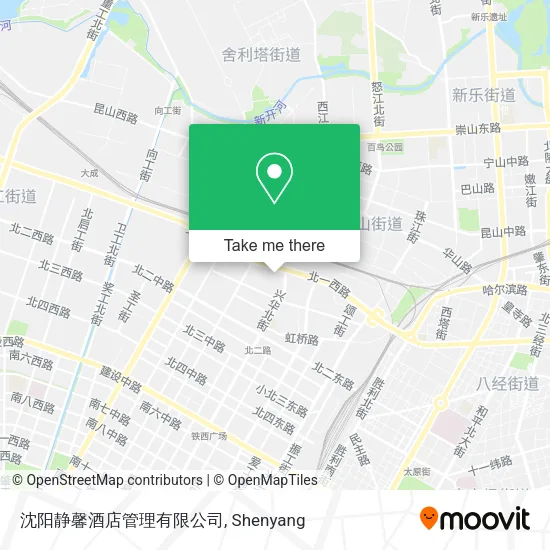 沈阳静馨酒店管理有限公司 map