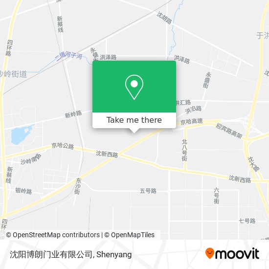 沈阳博朗门业有限公司 map