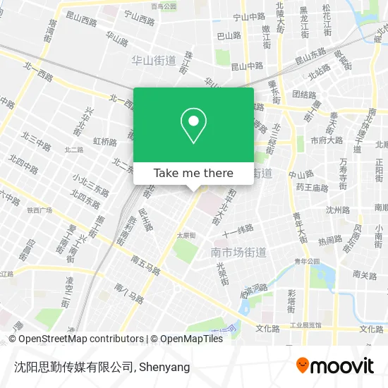 沈阳思勤传媒有限公司 map