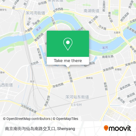 南京南街与仙岛南路交叉口 map