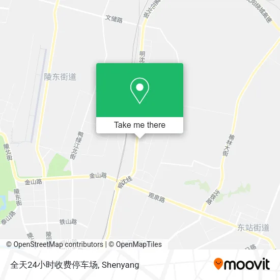 全天24小时收费停车场 map