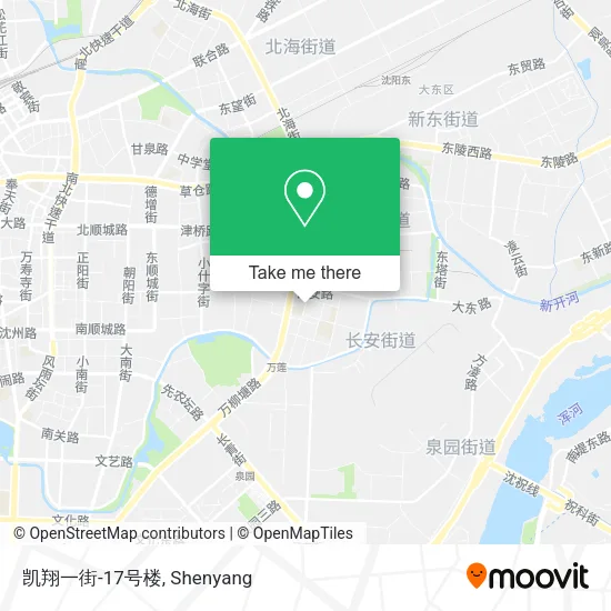 凯翔一街-17号楼 map