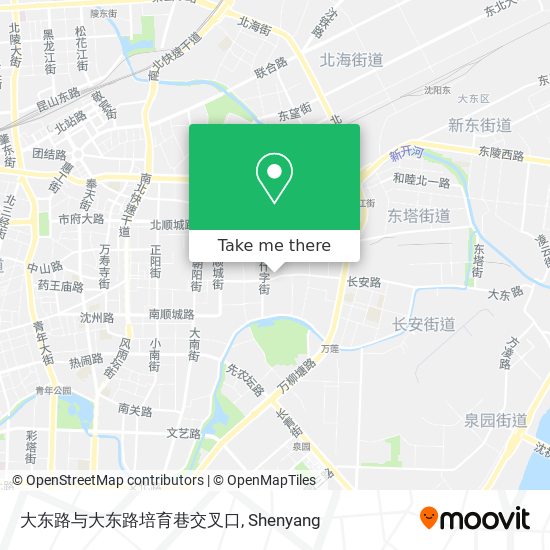 大东路与大东路培育巷交叉口 map