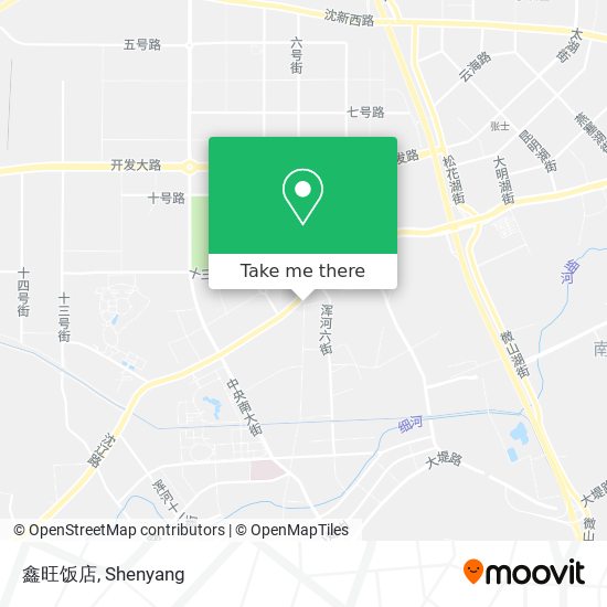 鑫旺饭店 map