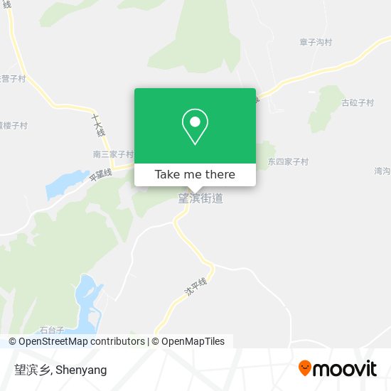 望滨乡 map