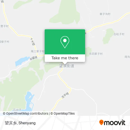 望滨乡 map
